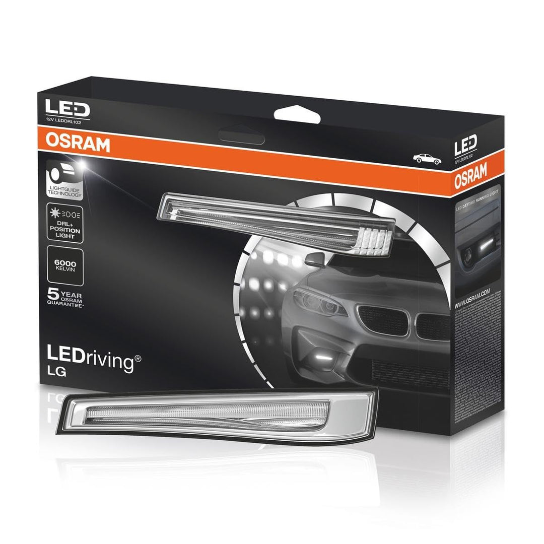 Osram LEDDRL102 LEDriving LG LED-Tagfahrlicht, Faltschachtel (1 Paar), LEDDRL102