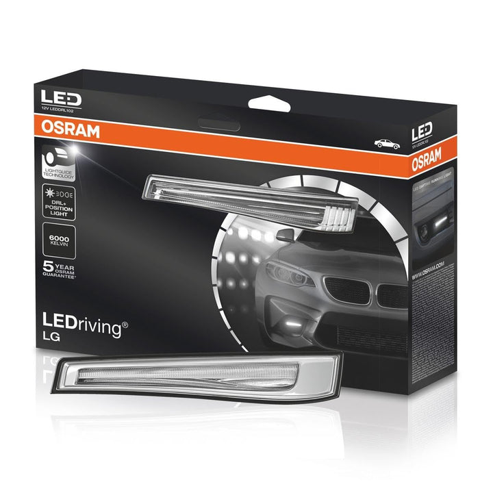Osram LEDDRL102 LEDriving LG LED-Tagfahrlicht, Faltschachtel (1 Paar), LEDDRL102
