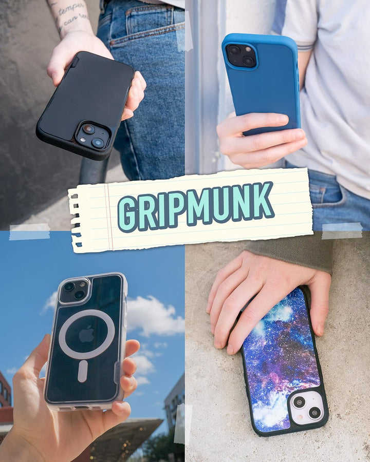 Smartish Schutzhülle für iPhone 14 – Gripmunk kompatibel mit MagSafe [leicht und schützend] Dünne Gr
