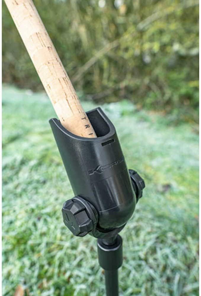 Korum Angle Tilt Butt Cup - Schwarz, Outdoor, XL, Fischbecher, Angelrutenhalterung, Angeln