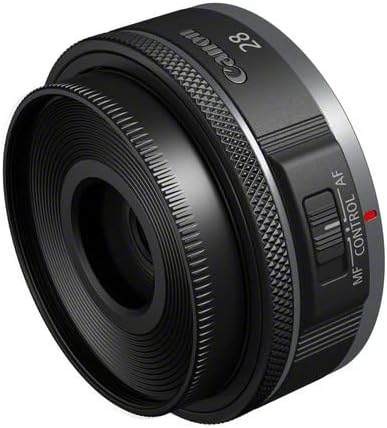 Canon RF 28mm F2.8 STM Pancake-Objektiv (Kameraobjektiv für Reise- und Strassenfotografie, 1:2,8 Lic