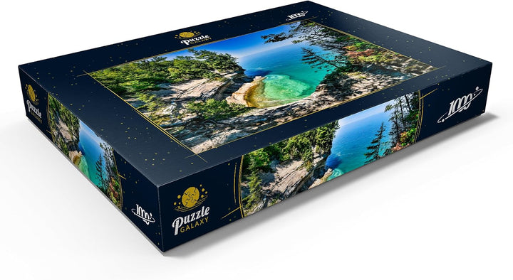 Der überragende Blick auf den Lake Superior in Michigan auf der oberen Halbinsel - Premium 1000 Teil
