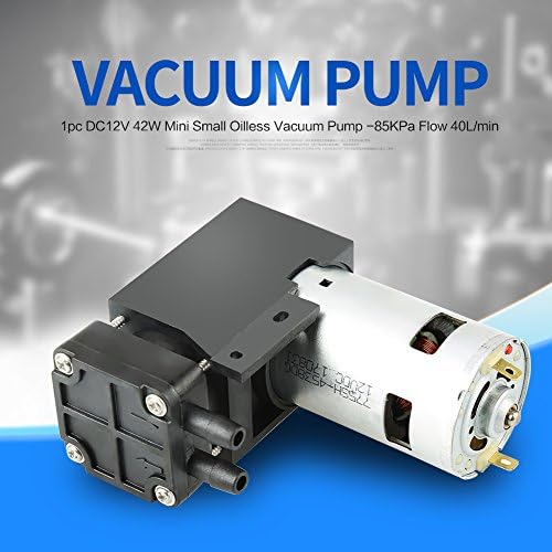 1 stück Mini Vakuumpumpe, DC 12 V 42 Watt Kleine Wasser Luft Gas ölfreie Vakuumpumpe Motor, 85KPa Du