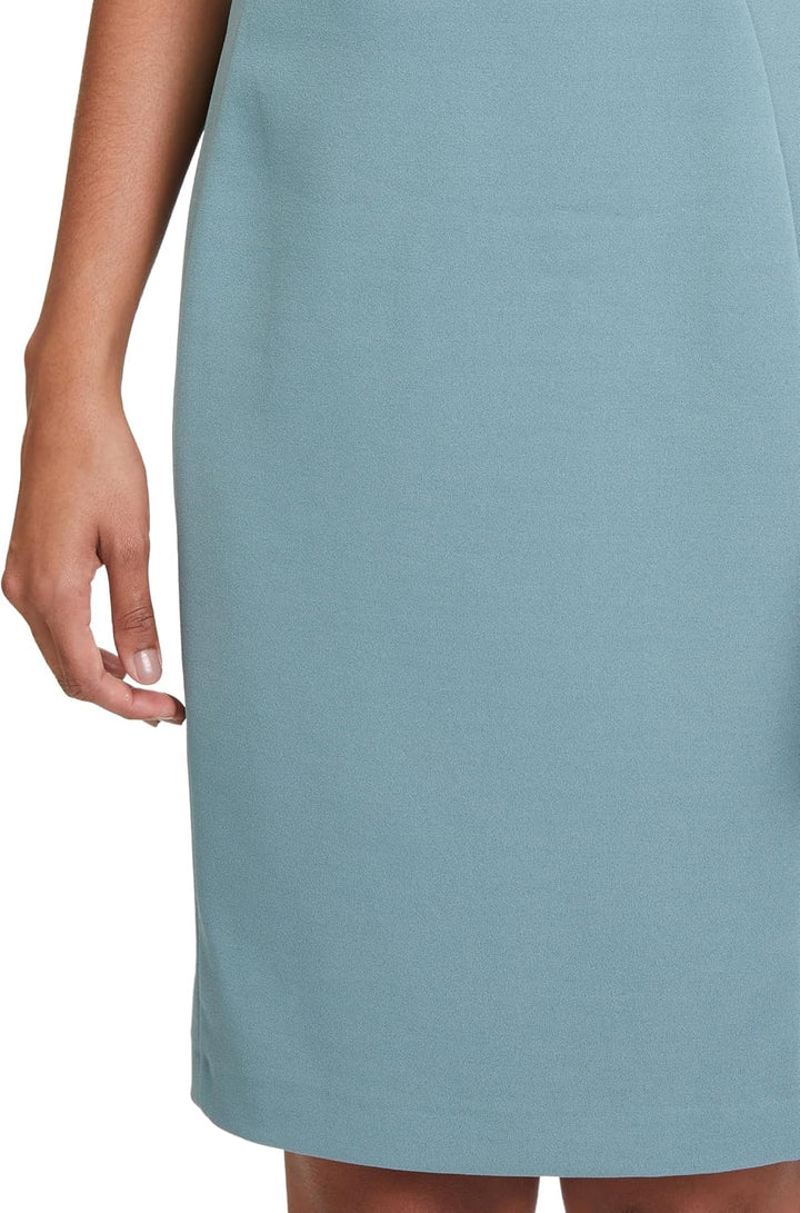 Vera Mont Damen Cocktailkleid Kurzarm 36 Smoky Turquoise, 36 Smoky Turquoise