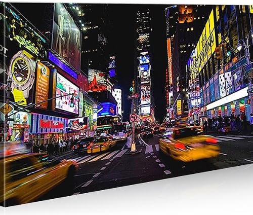 islandburner Bild Bilder auf Leinwand Times Square New York City 1p XXL Poster Leinwandbild Wandbild