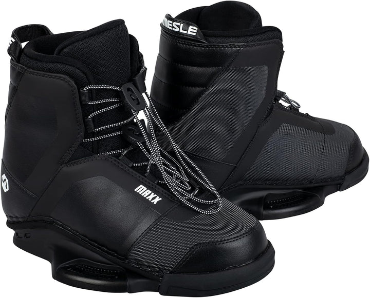 Mesle Wakeboard-Bindung Maxx, Closed Toe Boot, 36-45 Schuhgrösse, schwarz XXL, XXL