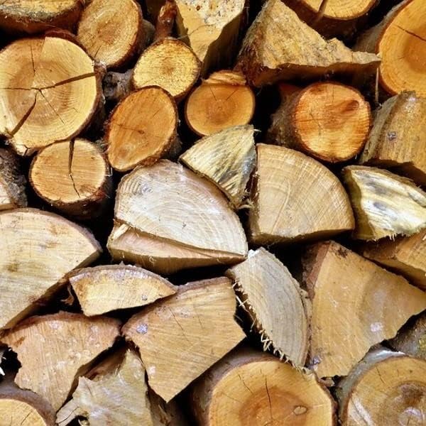 VBChome Brennholz Menge 20 kg Eiche Holz Holzscheite 30cm Getrocknetes Holz Kaminholz Lagerfeuer und