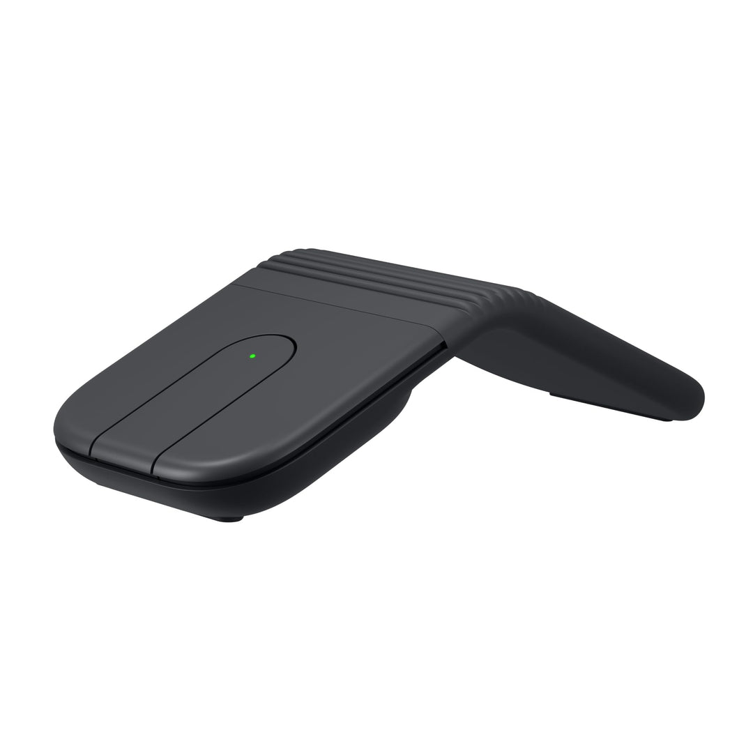 Logitech Mobi Fold, ultramobile Maus für unterwegs, klein und leicht, Touch-Scroll, leise Klicks, 4K
