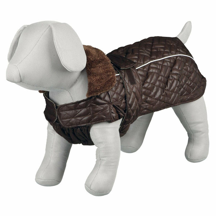 Trixie Rouen Winter Hundemantel, 43 cm, braun Braun 43 cm, Braun 43 cm