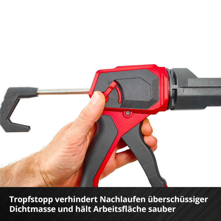 Einhell Kartuschenpressen-Set Profi, 5-tlg. (umschaltbare Kraftübertragung 1:12-1:24, Tropfstopp, Ny