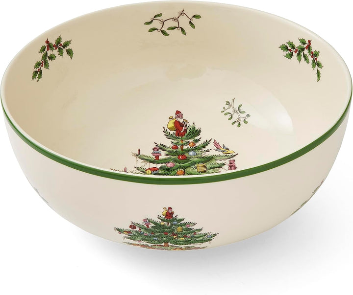 Spode Servierschale, Keramik, Mehrfarbig