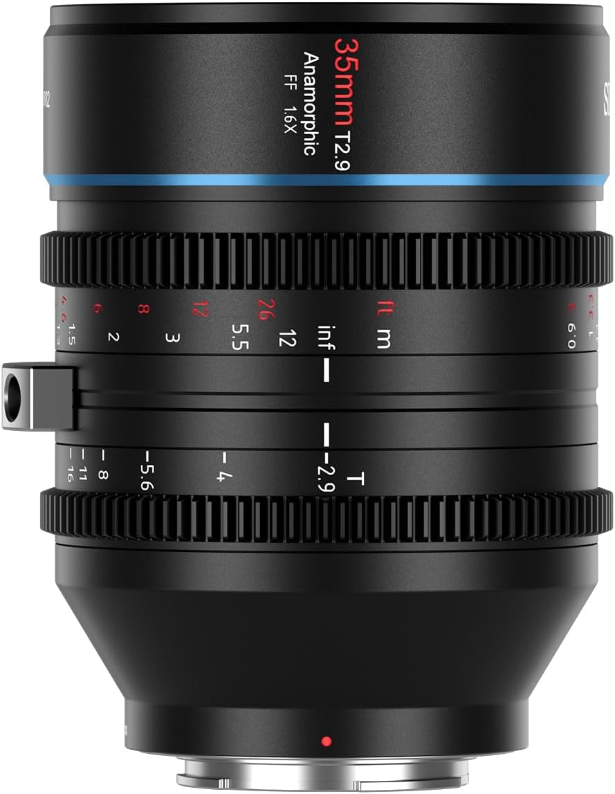 SIRUI 35mm T2.9 1.6X Vollformat anamorphes Cine Prime Objektiv Objektive Lens Lenses Modell Venus 35