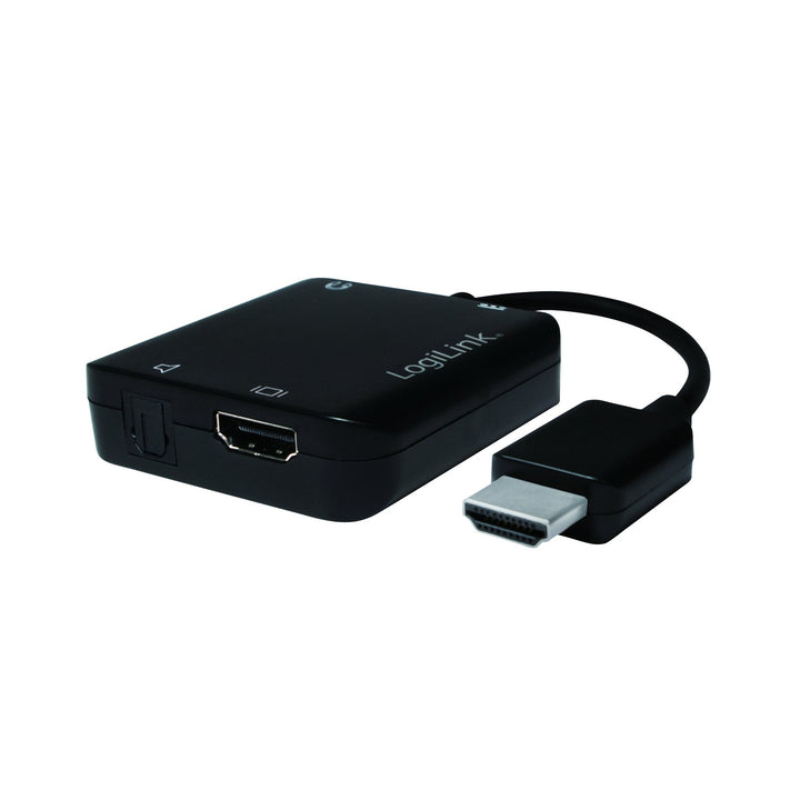 LogiLink CV0106, 4K x 2K HDMI Audio Extractor Converter, um Video- + Audiospuren zu trennen und über