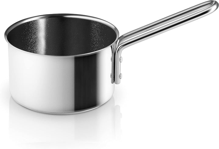 EVA-TRIO | Kasserolle 1.1l RS keramischer | Hitzebeständig bis 400 ˚C | Edelstahl mit Ceramic