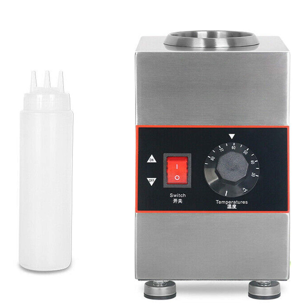 220V Saucenwärmer Edelstahl Elektrischer Saucenwärmer 30°C - 85°C Kommerzieller Käsesaucenwärmer mit