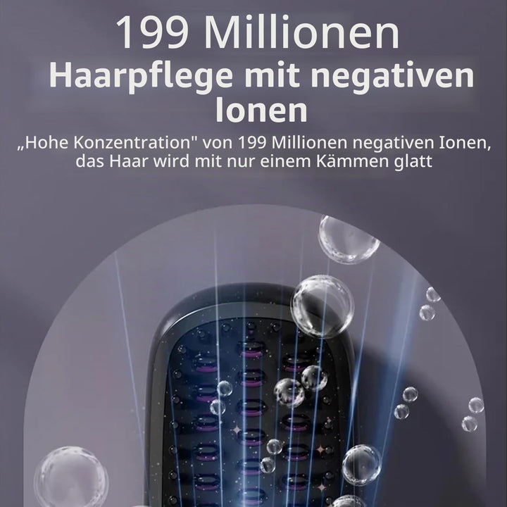 Stylingbürste Für Kurze Haare, Stylingbürste für Kurze Haare, Haarbürste Elektrisch Go Brush Pro Glä