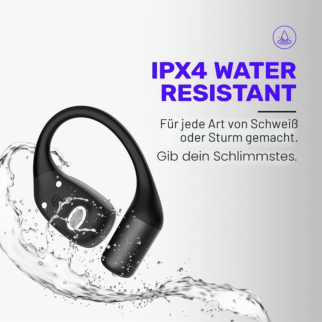 Raycon Essential Open Earbuds – True Wireless Open Ear Bluetooth 6.0 Kopfhörer, ultraleicht, Komfort
