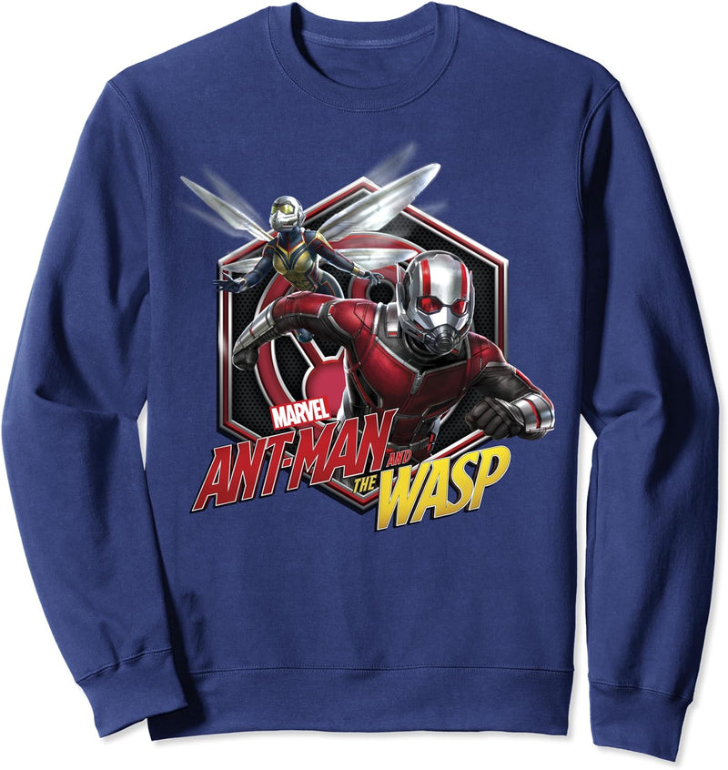 Marvel Ant-Man & The Wasp Hexagon Badge Sweatshirt