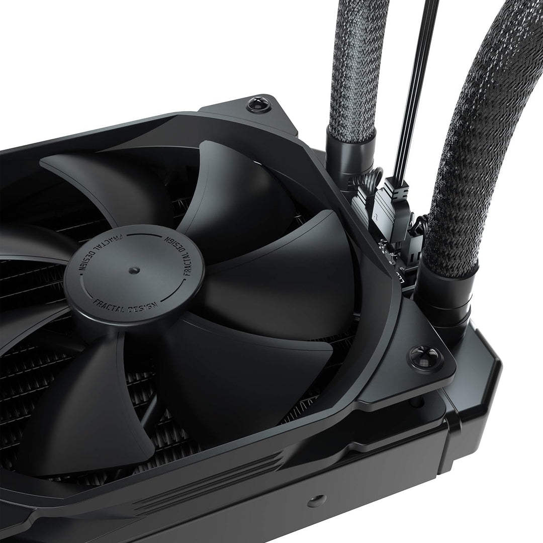 Fractal Design Celsius+ S28 Dynamic X2 PWM Black 280mm ARGB Pumpe, Silent Performance Slim Radiator
