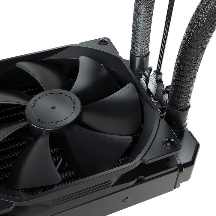 Fractal Design Celsius+ S28 Dynamic X2 PWM Black 280mm ARGB Pumpe, Silent Performance Slim Radiator