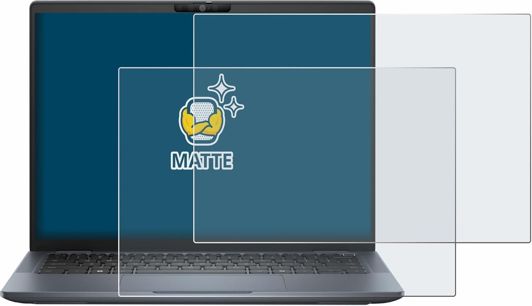 BROTECT Entspiegelungs-Schutzfolie für Dell Latitude 7350 Laptop (2 Stück) Matte Displayschutz-Folie