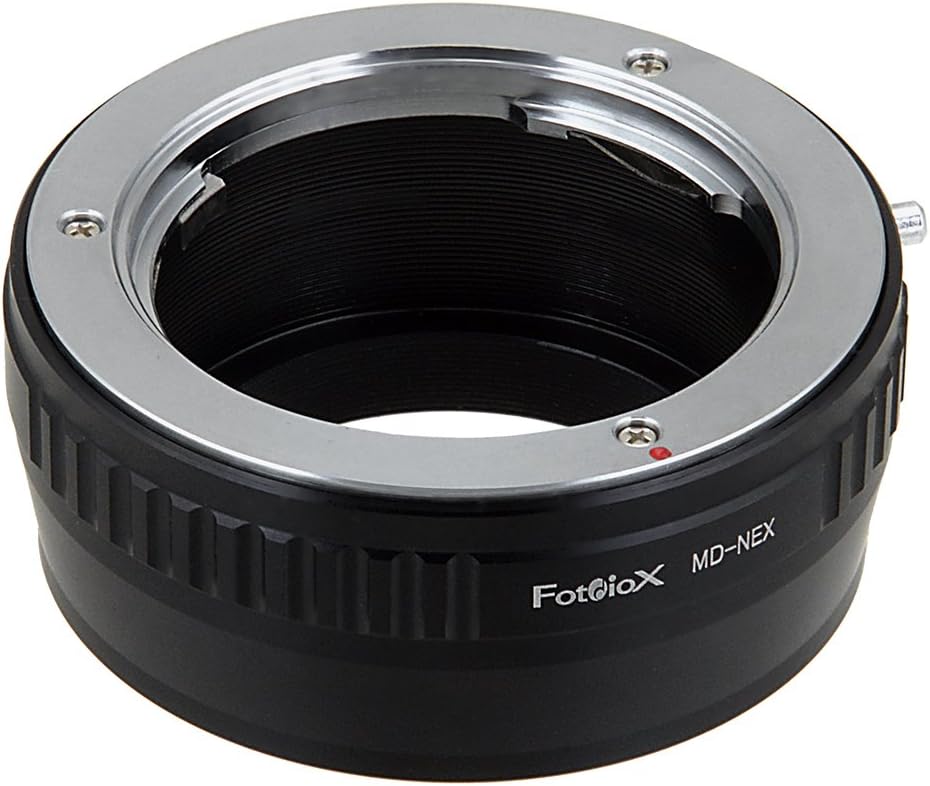 Fotodiox Lens Mount Adapter Compatible with Minolta MD Lenses on Sony E-Mount Cameras Minolta MD Sta