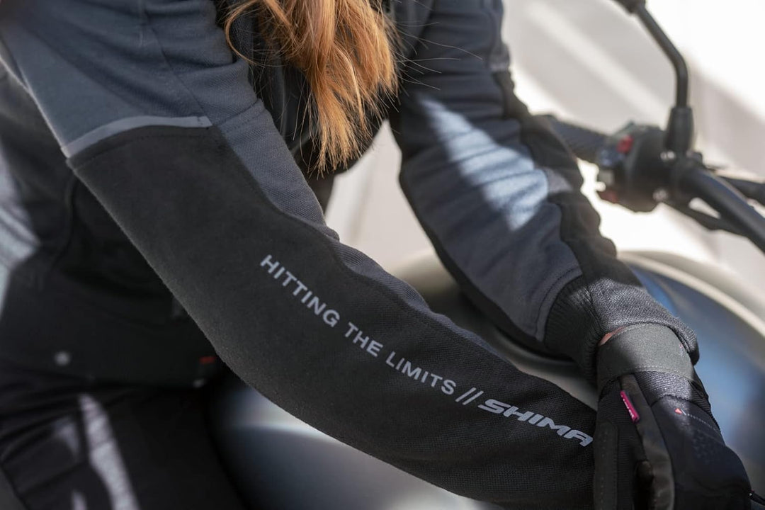 SHIMA DAYBREAKER Motorradhoodie Herren und Damen - Motorrad Kaputze Hoodie mit Protektoren Jacke Kap