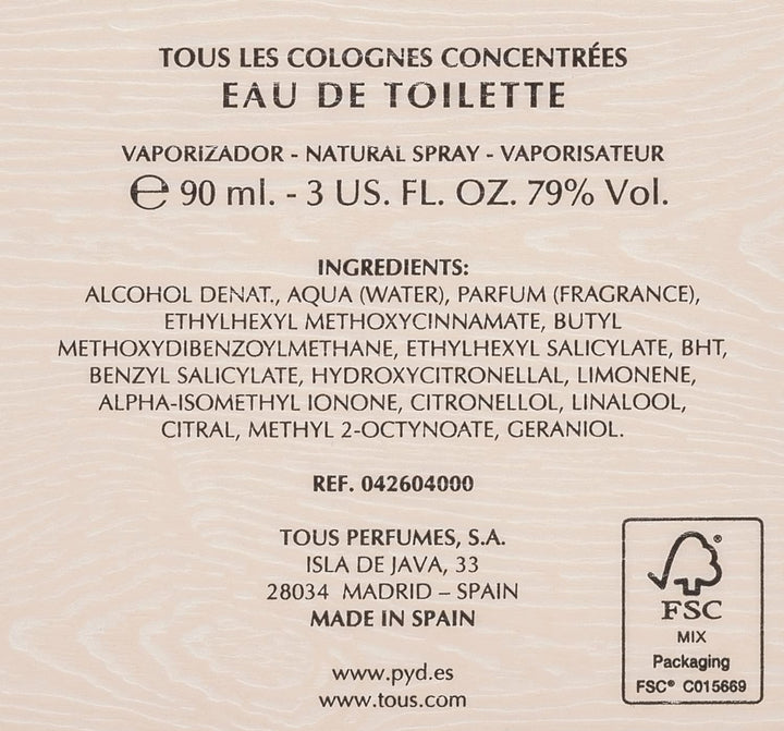 Alle Colonias concentrèe Man Eau de Toilette 100 ml, 100 ml