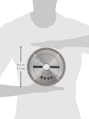 Scheppach Sägeblatt Set 3 teilig | für Tischkreissäge HS80 & Tauchsäge PL75 | ideal für MDF-Paletten