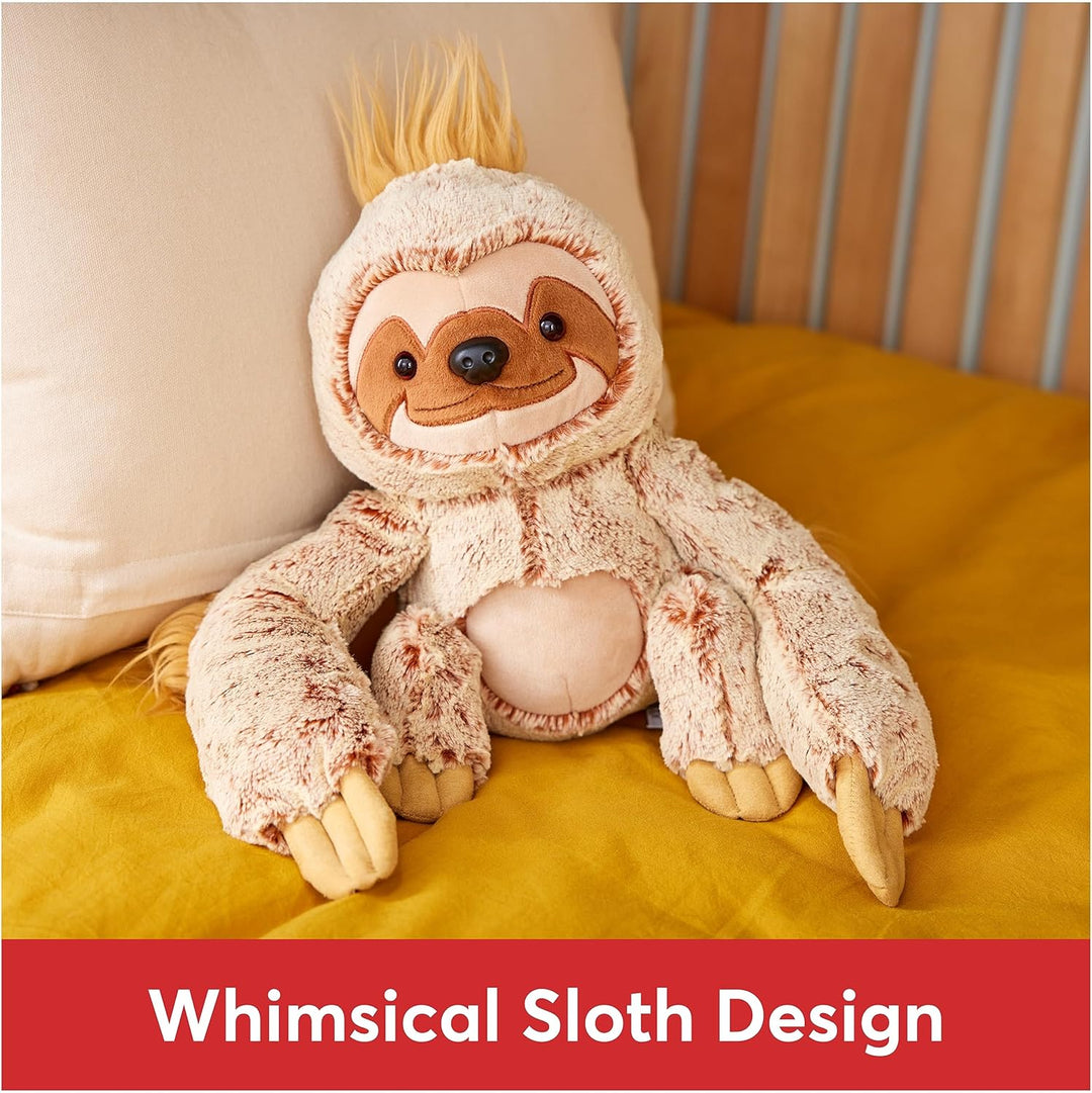 GUND Augie Faultier-Plüsch, Premium-Stofftier ab 1 Jahren, Hellbraun/Kupfer, 38,1 cm Faultier, 38,1