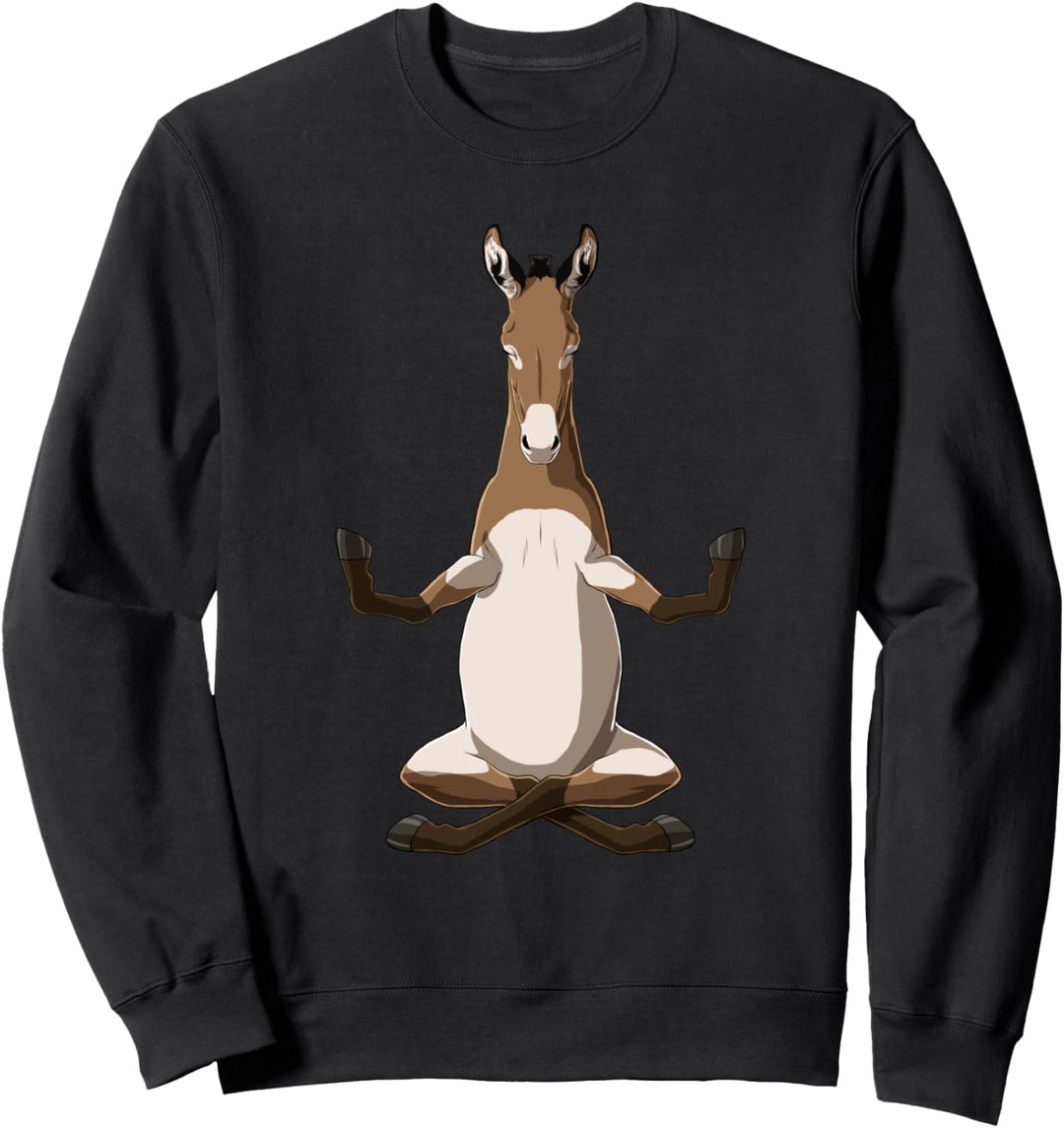 Yoga Esel Sweatshirt