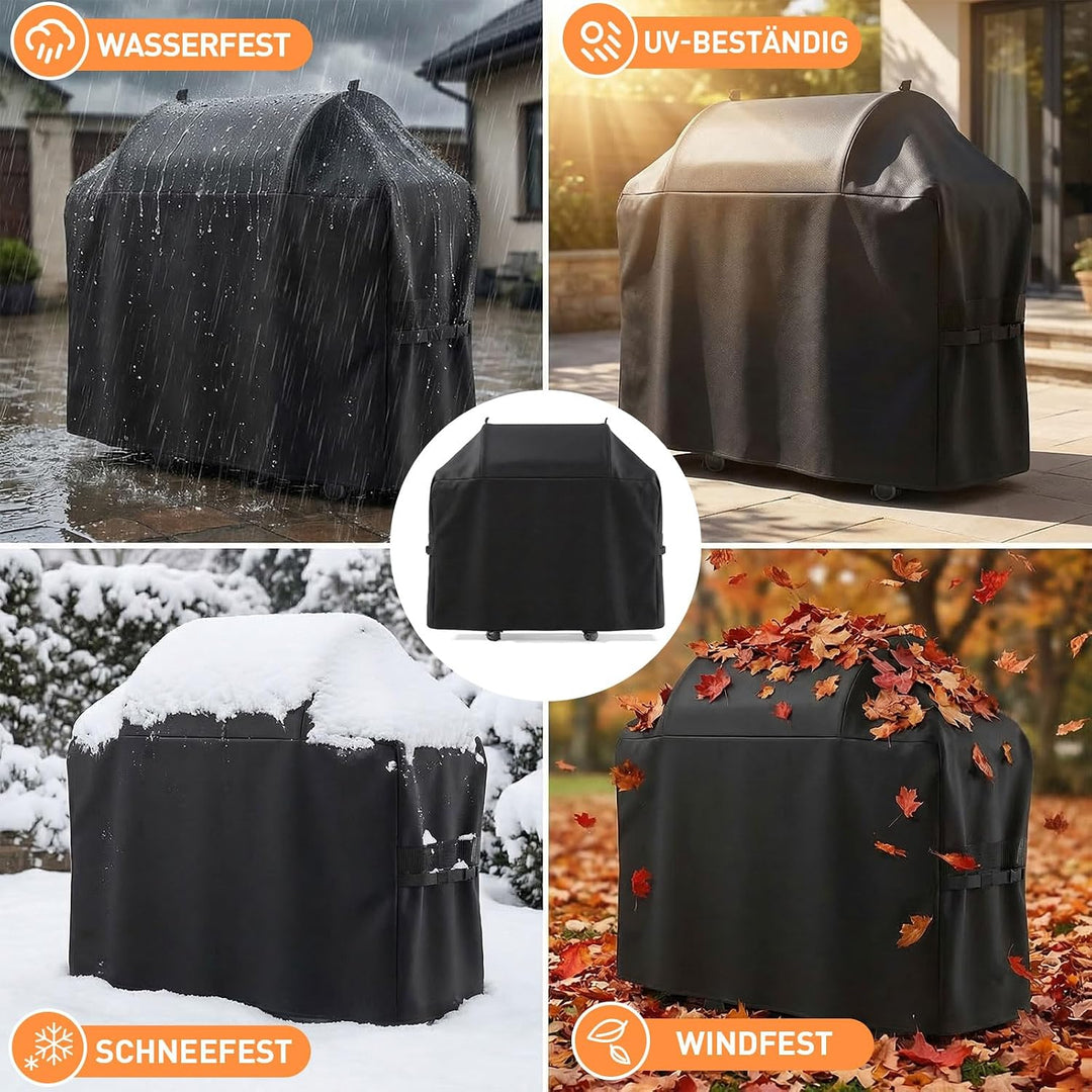 600D Grillabdeckung passend für Napoleon Rogue 425/525 61427/61527, 155x64x125CM Abdeckung Ersatz fü