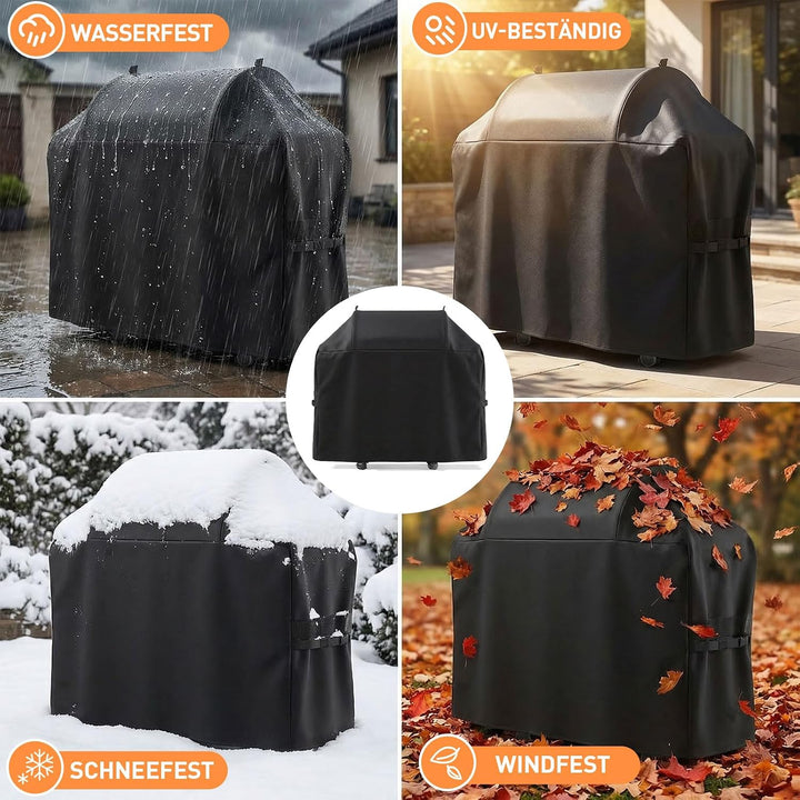 600D Grillabdeckung passend für Napoleon Rogue 425/525 61427/61527, 155x64x125CM Abdeckung Ersatz fü