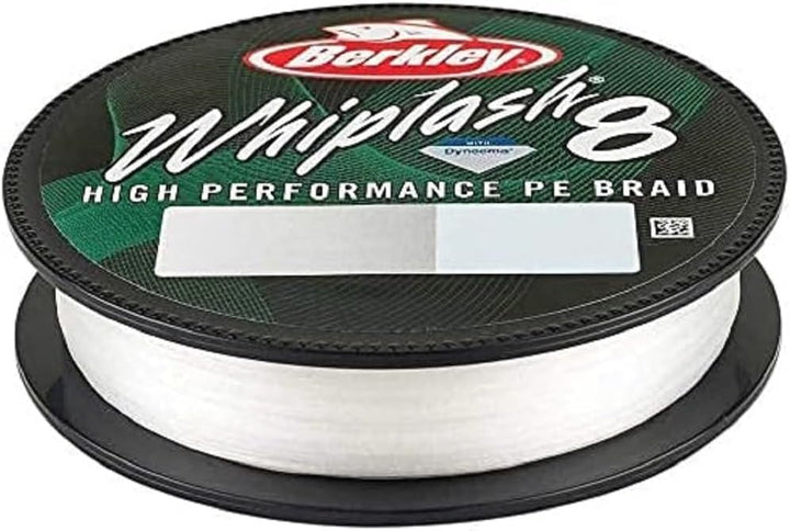 Berkley Whiplash 8 geflochtene Angelschnur – 100 % Dyneema 8-faches Geflecht für Salzwasser- und Süs