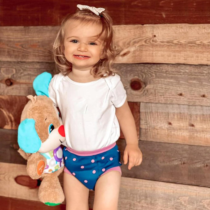 BIG ELEPHANT 10er Pack Töpfchen Trainingshose für Kleinkinder, Baumwolle Mädchen Trainingsunterhosen