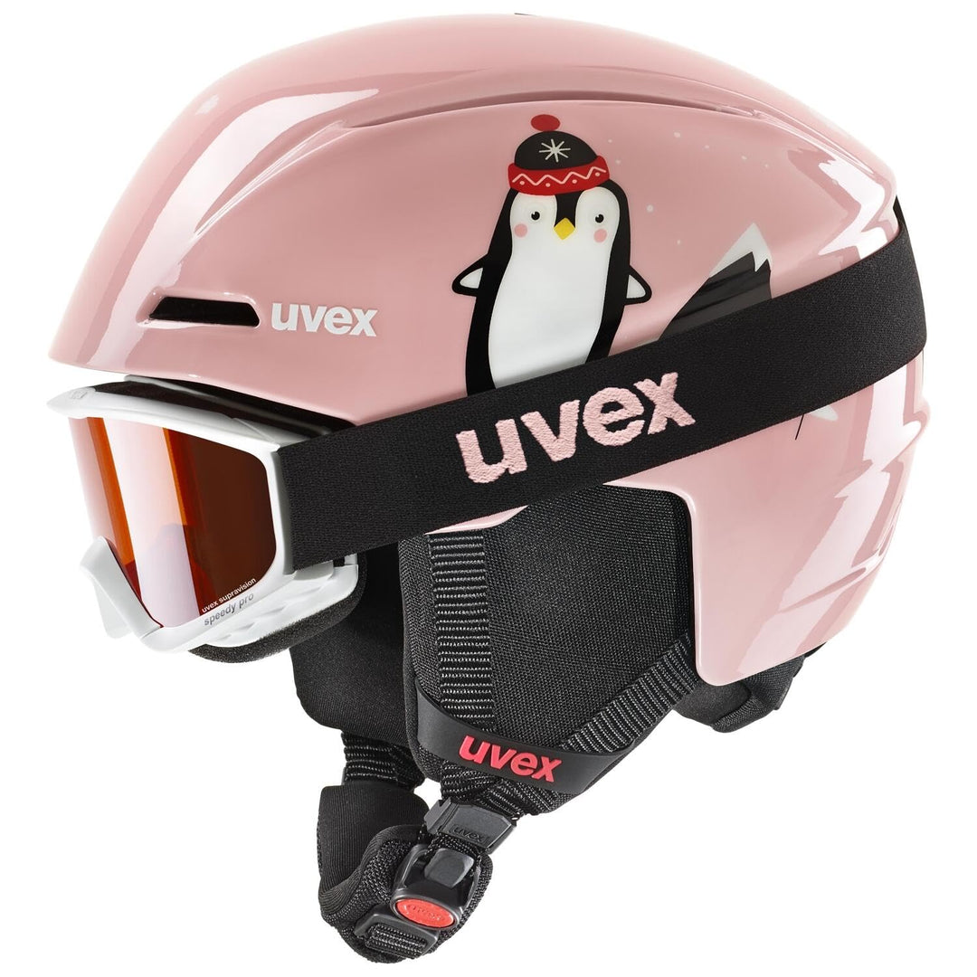 uvex viti Set - leichte, stylische Kombination aus dem viti Skihelm und der Speedy pro Skibrille für