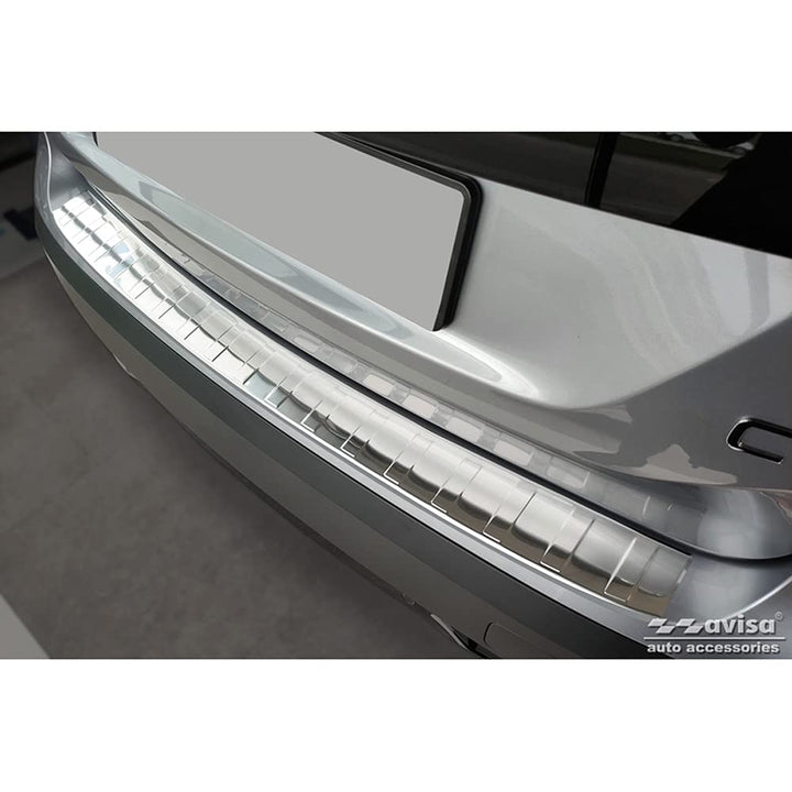 Avisa Edelstahl Heckstossstangenschutz kompatibel mit Citroën C4/e-C4 III 2020- 'Ribs'