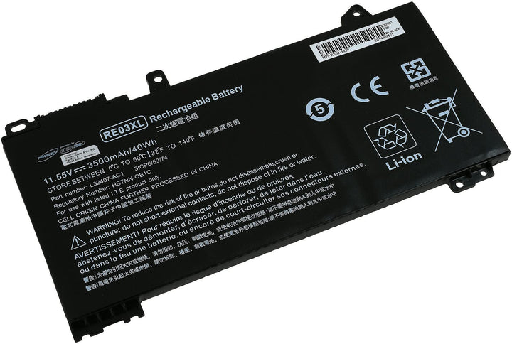Akku für Laptop HP PROBOOK 430 G6-5PP40EA, 11,55V, Li-Polymer