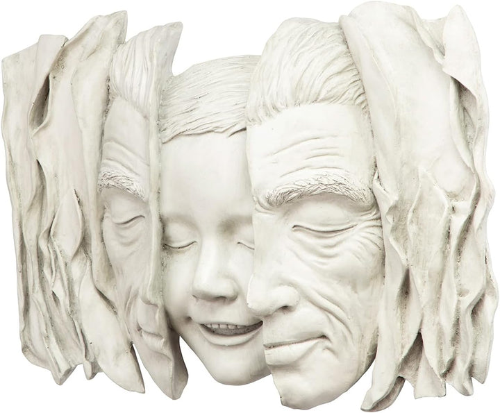 Design Toscano Im Herzen noch ein Kind, Wandskulptur