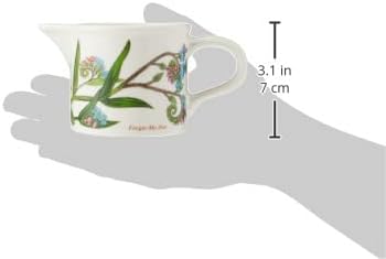 Portmeirion Botanic Garden Milchkännchen in Trommelform, 200 ml, kleiner Servierkrug mit floralem De