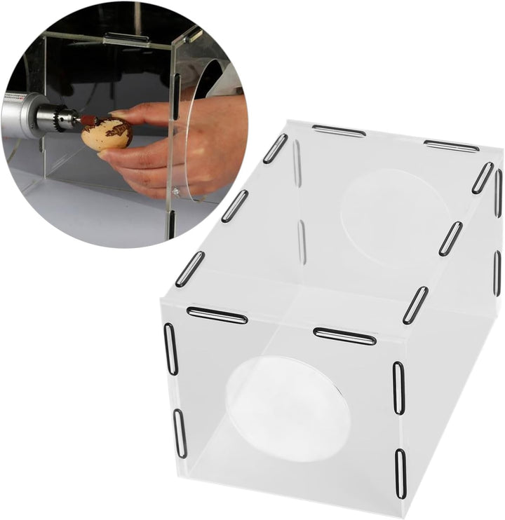 Geschlossener Schleifstaubkasten, Hochtransparentes Rechteck, Einfach zu Installierender Acryl-Tisch