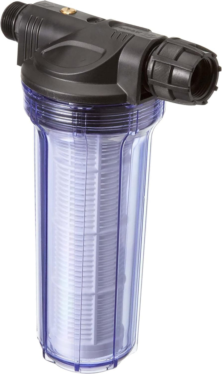 Gardena Premium Hauswasserautomat 6000/6E LCD Inox: Hauswasserpumpe & 01730-20 Pumpen-Vorfilter 180