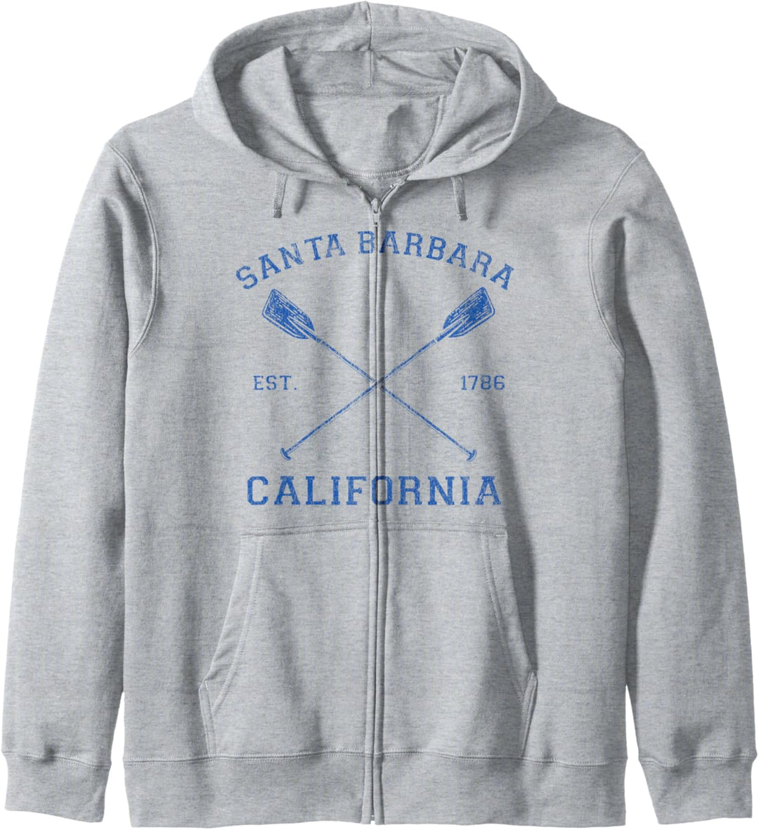 Vintage Santa Barbara Urlaub Kapuzenjacke