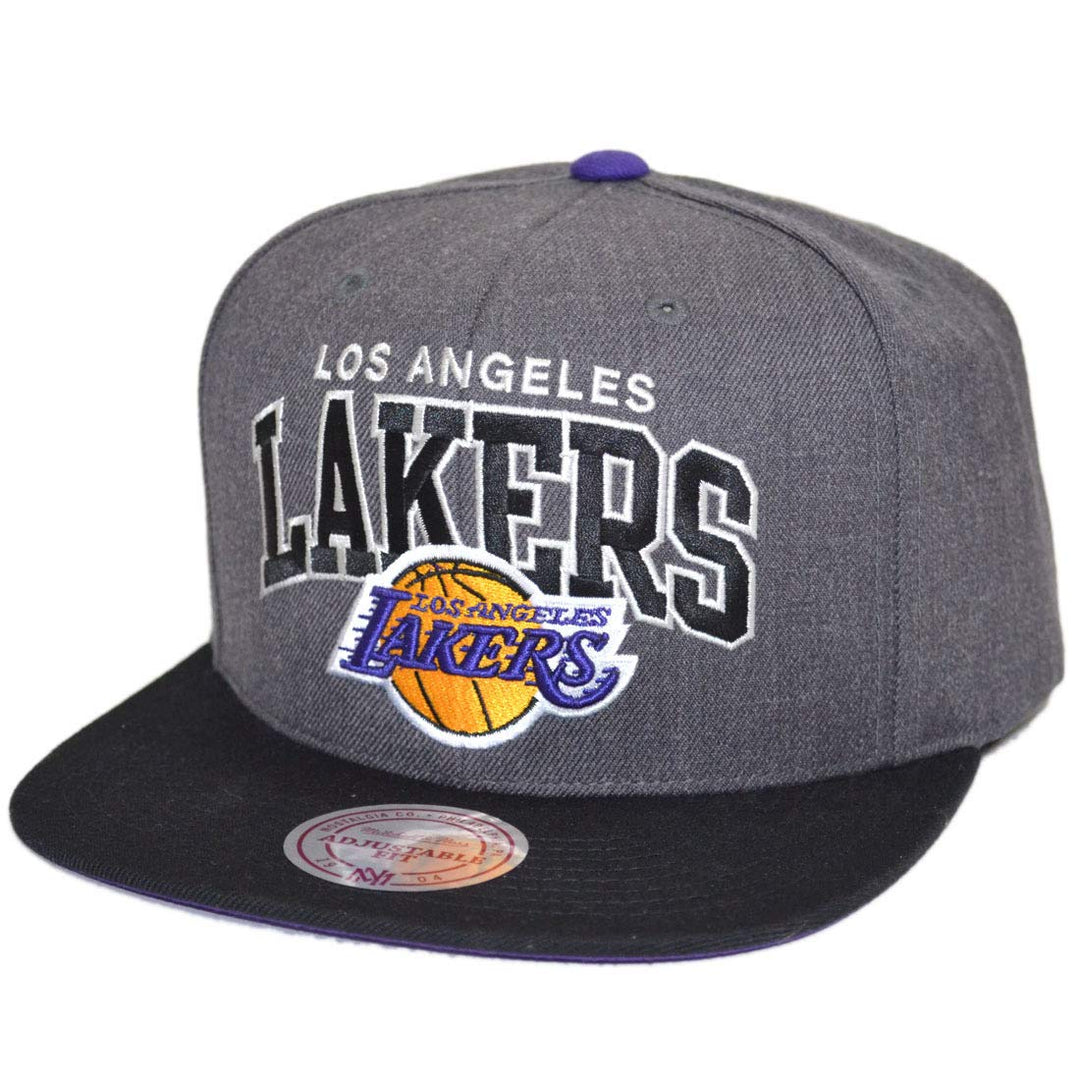 Mitchell & Ness Snapback L.A. Lakers G2 Team Arch Charcoal/Black