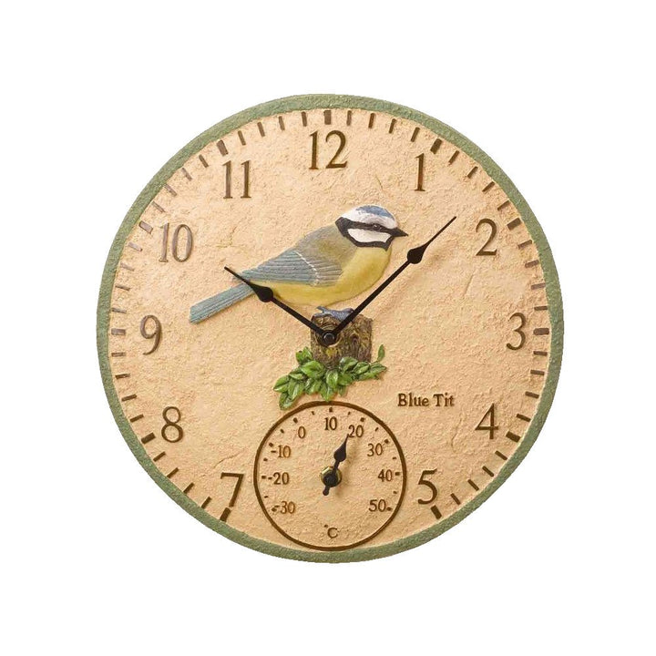 Outside In Design 5064003 Wanduhr, Blue Tit
