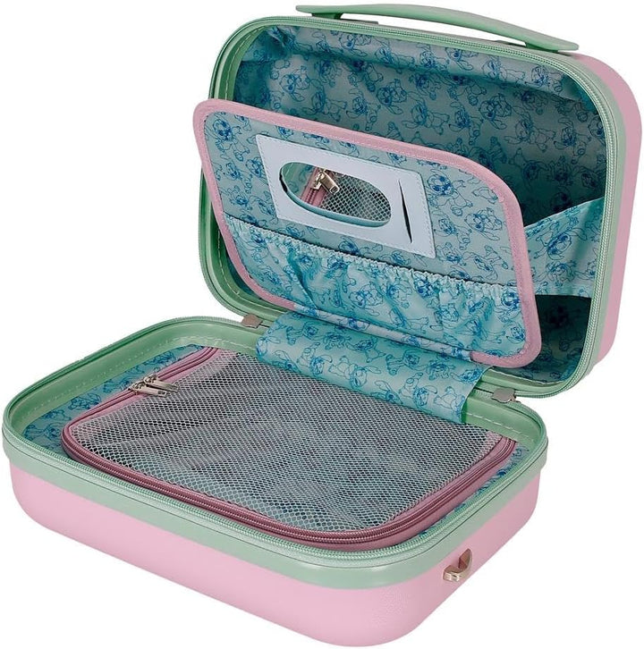 Disney Joumma Travelling with Stitch Nececer anpassbar, Rosa, 29 x 21 x 15 cm, starr, ABS, 9,14 l, 2
