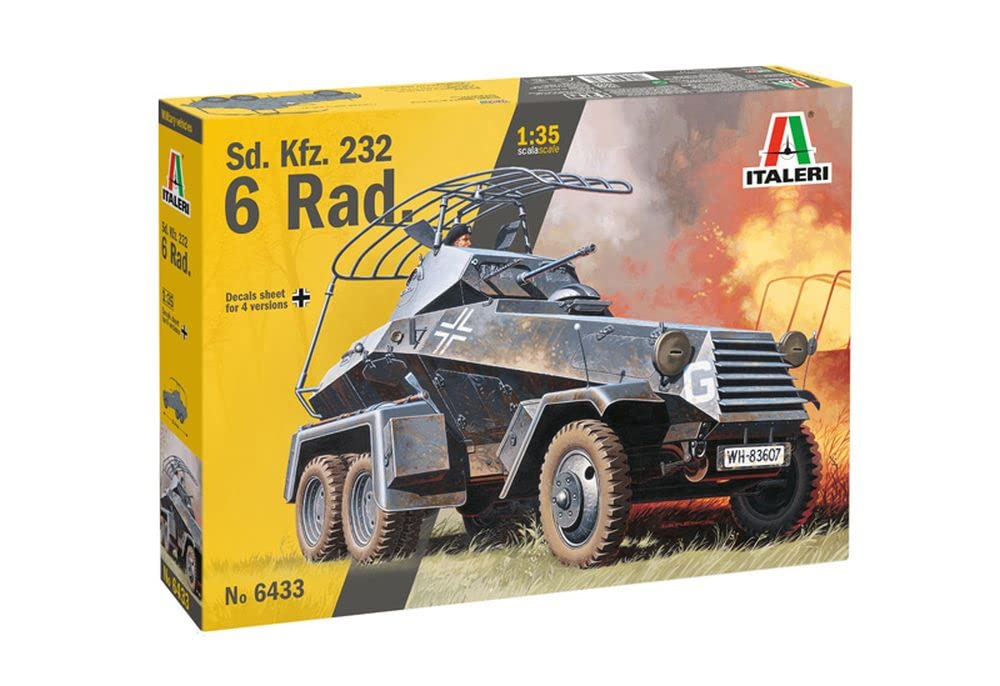 Italeri 6433S - Sd.Kfz.232 6 Rad, Mittel