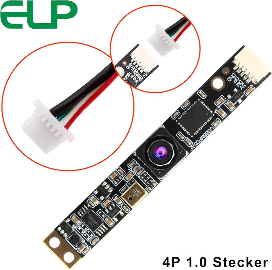 G 8MP USB Kameramodul mit Mikrofon Weitwinkel PC Kamera für Computer 4K Lightburn Kamera für Lasergr