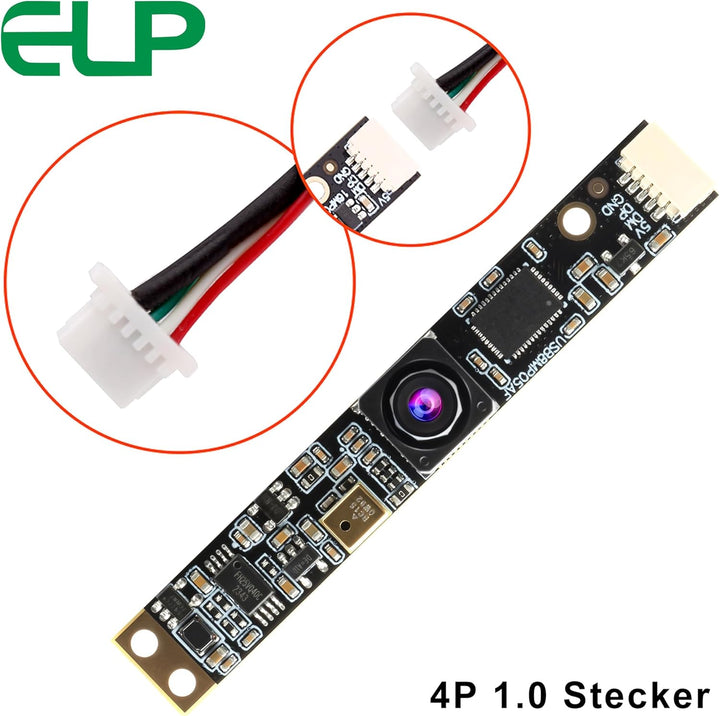 G 8MP USB Kameramodul mit Mikrofon Weitwinkel PC Kamera für Computer 4K Lightburn Kamera für Lasergr