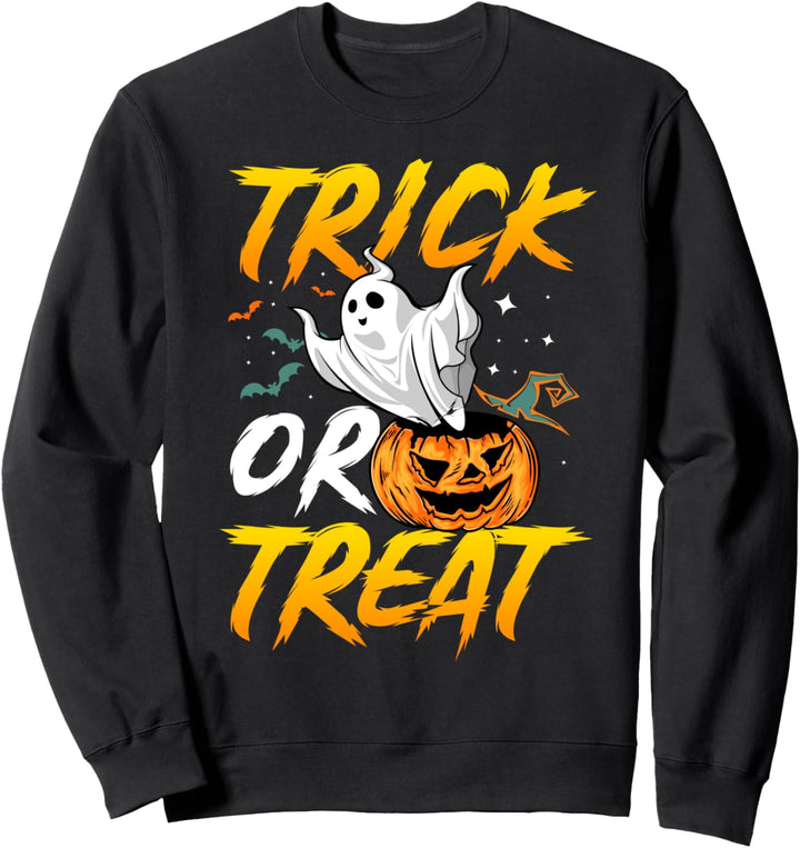 Halloween Geist Kürbis Jungen Mädchen Kinder Halloween Sweatshirt